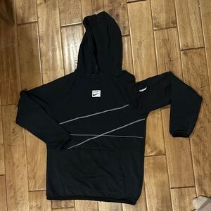 Nike Black Hoodie with White Details